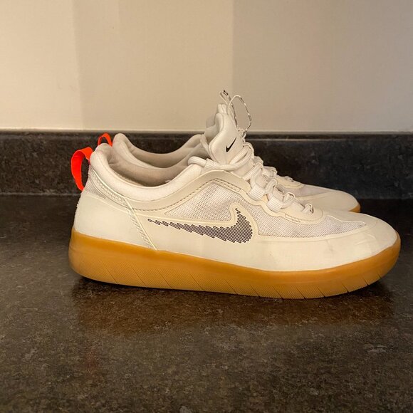 Nike SB Nyjah Free 2.0 'Summit White/Black' - Size 5.5 - Picture 2 of 9